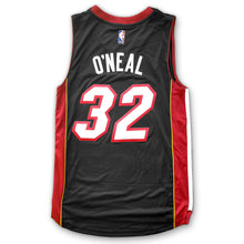 Shaquille O'neal Miami HEAT adidas Road Black Swingman Jersey