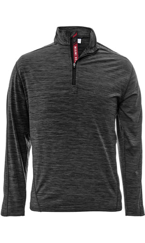 level wear miami heat SHEAR TEXT ARMOUR PULLOVER