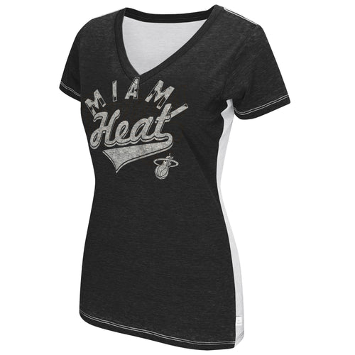 Touch By Alyssa Milano Miami HEAT Ladies Bases Loaded T-Shirt