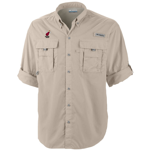 Columbia Miami HEAT Bahama Button Down