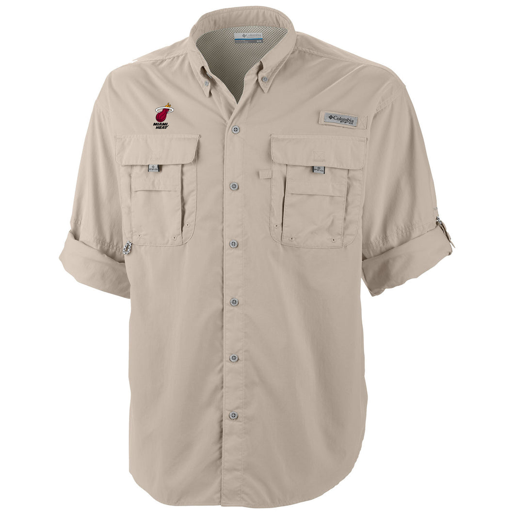 Columbia Miami HEAT Bahama Button Down