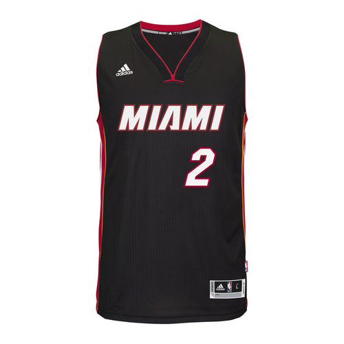 Wayne Ellington Miami HEAT adidas Road Swingman Jersey Black