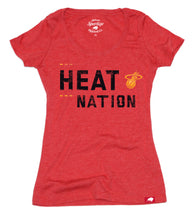 Sportiqe Miami HEAT Ladies HEAT Nation Scoop T-Shirt