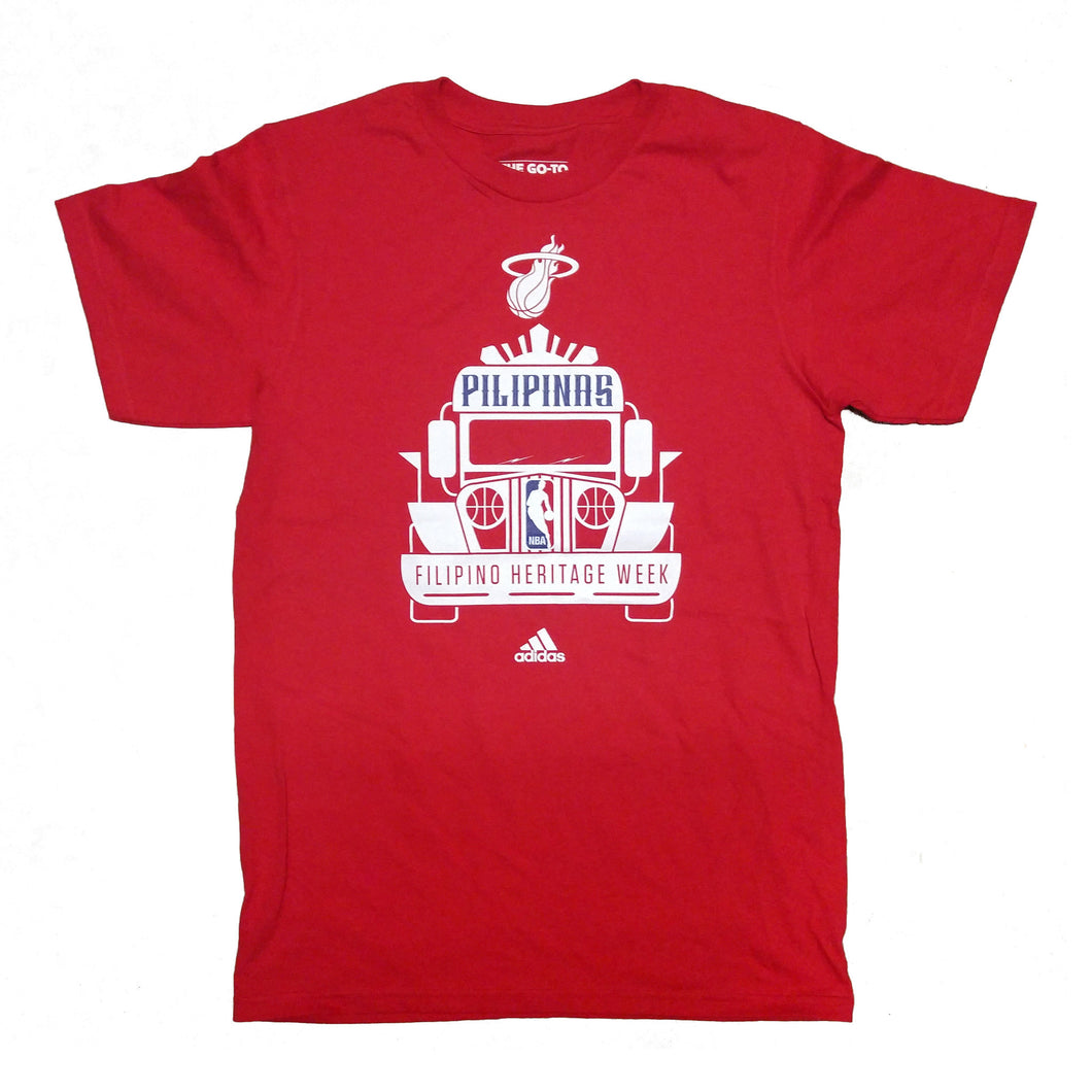 adidas Miami HEAT Filipino Heritage Tee