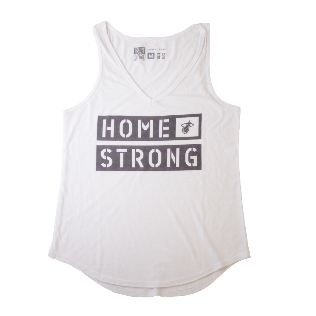 Ladies Home Strong Logo  TANK