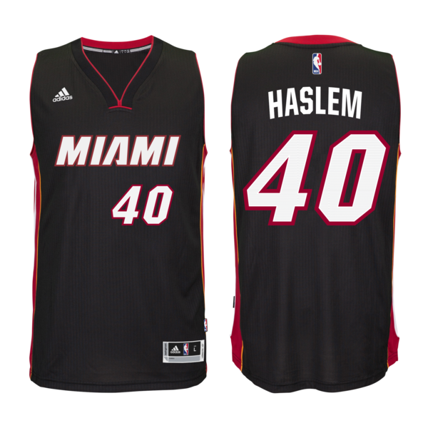 Udonis Haslem Miami HEAT adidas Road Youth Swingman Jersey Black