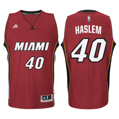Udonis Haslem Miami HEAT adidas Road Youth Swingman Jersey Red