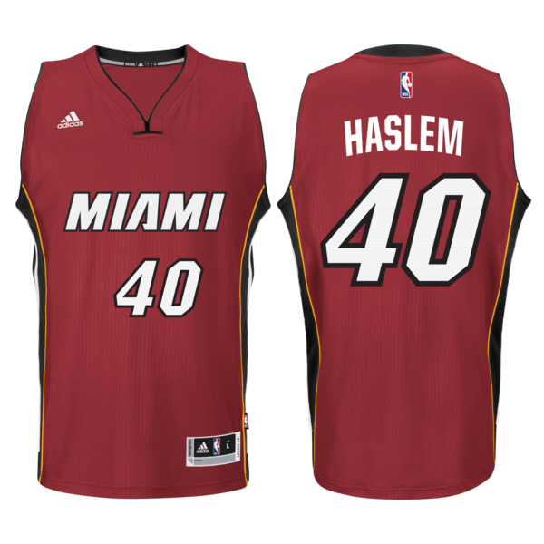 Udonis Haslem Miami HEAT adidas Road Youth Swingman Jersey Red