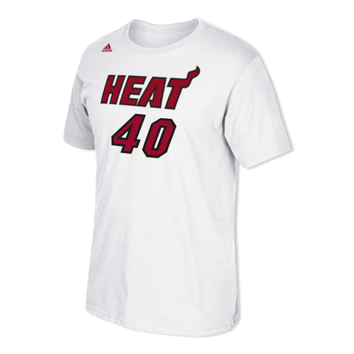 UDONIS HASLEM Miami HEAT adidas Name & Number T-Shirt