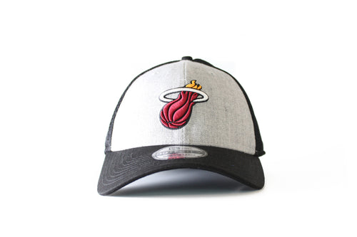 miami heat new era HEATHERED NEO CAP