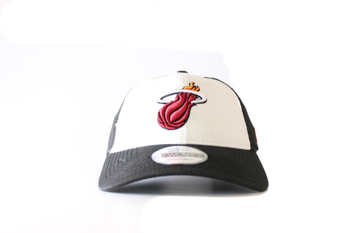 miami heat new era CORE SHORE WHITE FRONT