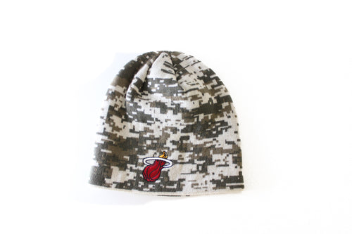 miami heat adidas DIGITAL CAMO BEANIE