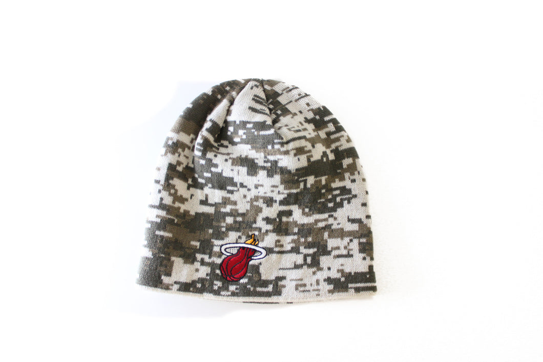 miami heat adidas DIGITAL CAMO BEANIE