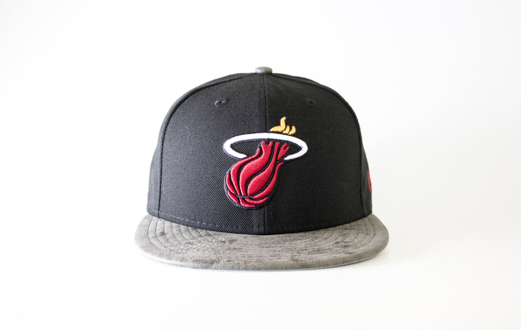 miami heat new era RUSTIC VIZE FITTED