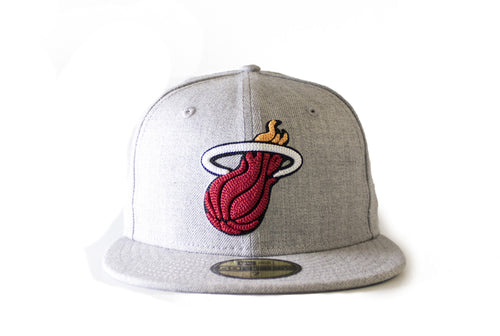 miami heat new era HEATHER CRISP FITTED
