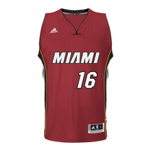 James Johnson Miami HEAT adidas Road Swingman Jersey Red