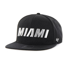 miami heat '47 brand BEAT BOX SCRIPT SNAP back