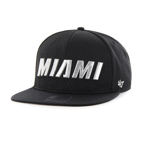 miami heat '47 brand BEAT BOX SCRIPT SNAP back