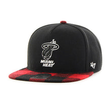 miami heat '47 brand VERGE CAPTAIN SNAP back