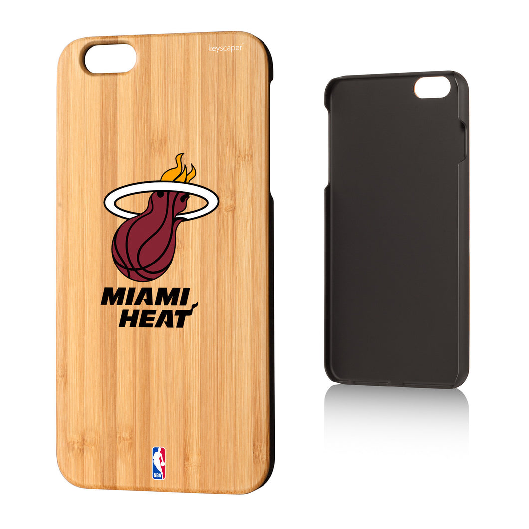 Miami Heat Bamboo iPhone 6, 6+, 7 & 7+ Case