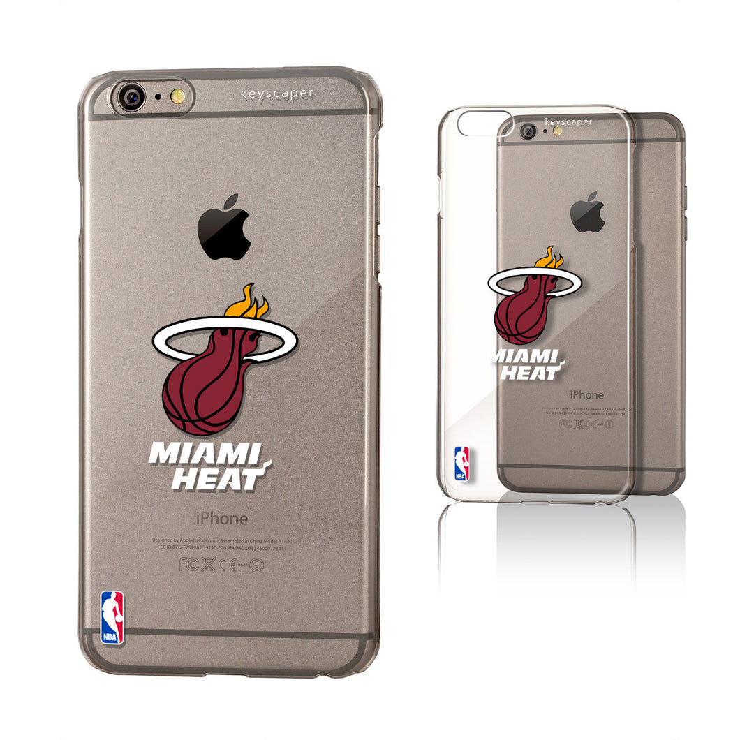 Miami Heat iPhone 6, 6+, 7 & 7+ Clear Case