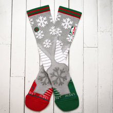 On-Court Christmas Claus Crew Socks
