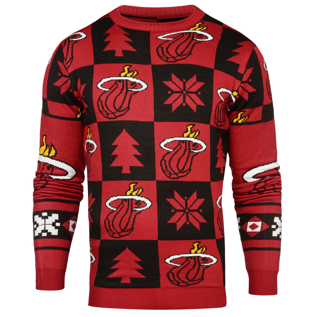 Miami HEAT Patches Ugly Sweater