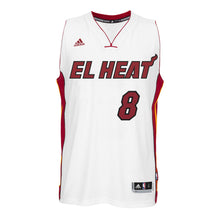 Tyler Johnson EL HEAT adidas swingman Jersey White