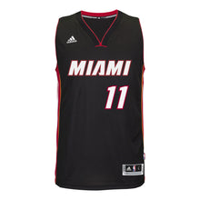 Dion Waiters Miami HEAT adidas Youth Road Swingman Jersey Black