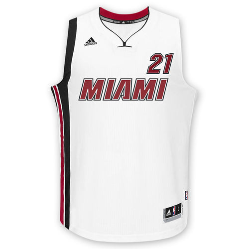 Hassan Whiteside Miami HEAT adidas Legacy Swingman Jersey