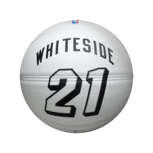 Miami HEAT White Tie Whiteside Spalding Basketball