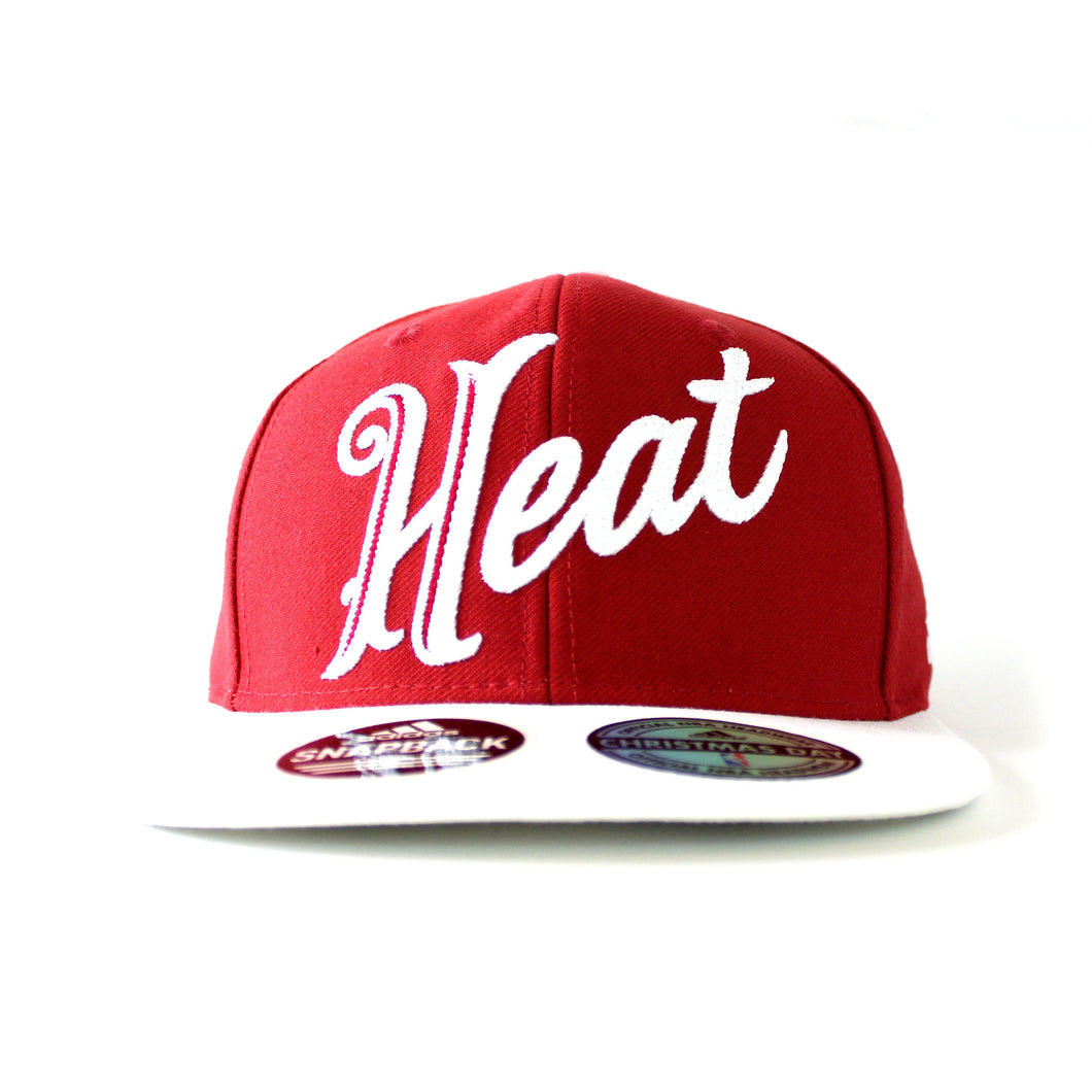 adidas Miami HEAT Youth XMAS On Court Snap back