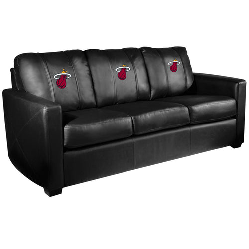 Miami HEAT Silver Sofa